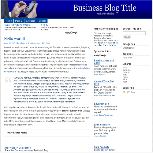 business theme 2